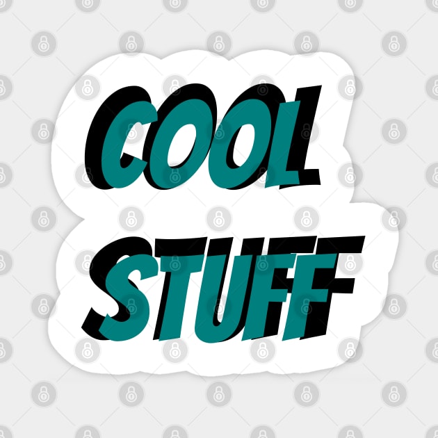 Cool stuff Sticker by tjagatic